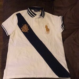 Ralph Lauren polo custom slim fit shirt (medium)